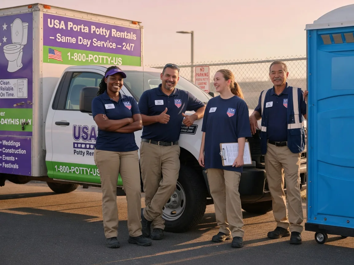 Porta Potty Rental company in Rosholt, WI